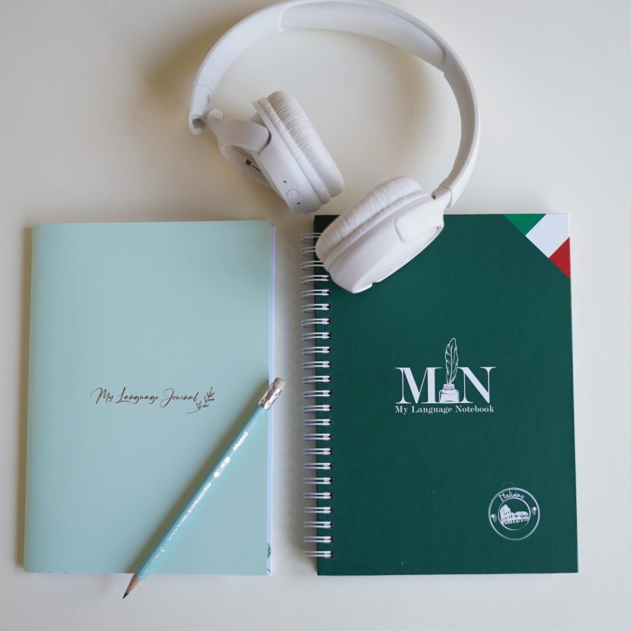 Language notebook and language journal