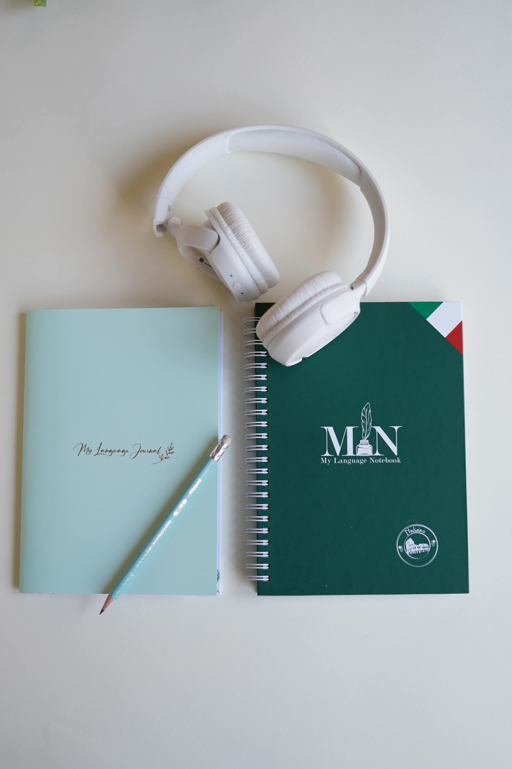 Language notebook and language journal