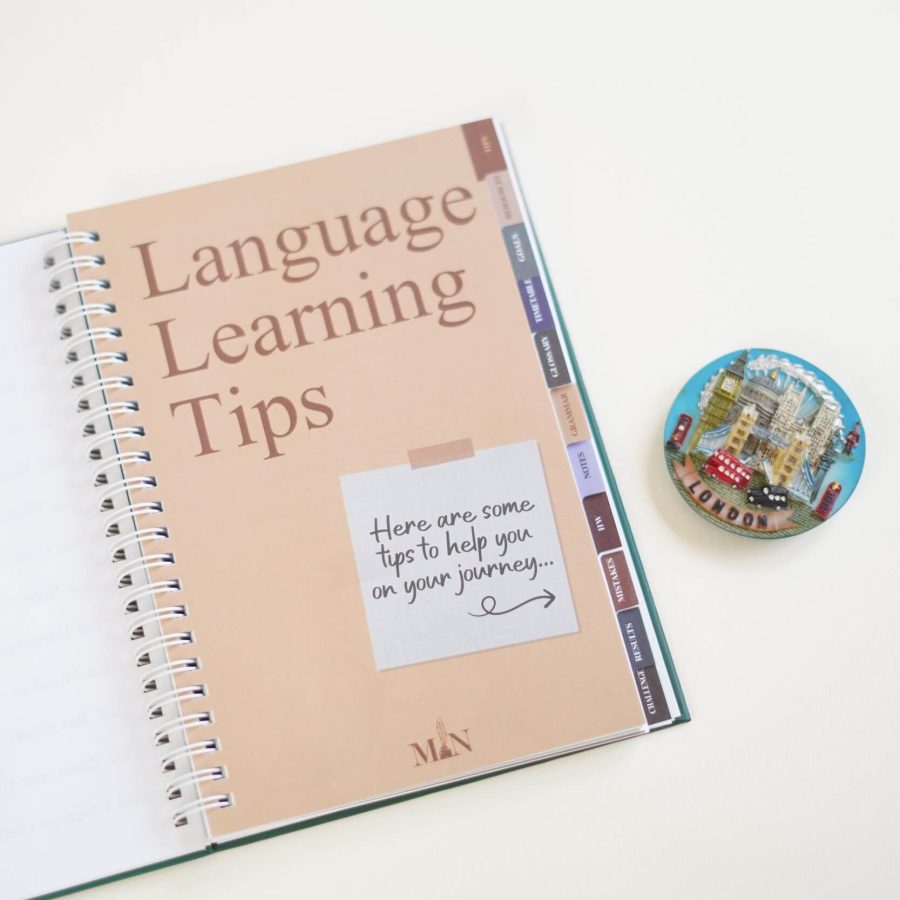 language notebook learning tips