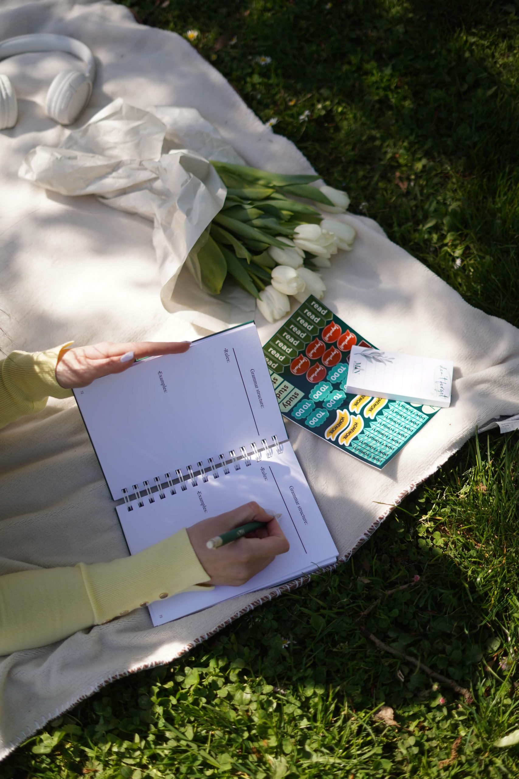 MLA language learning set in nature